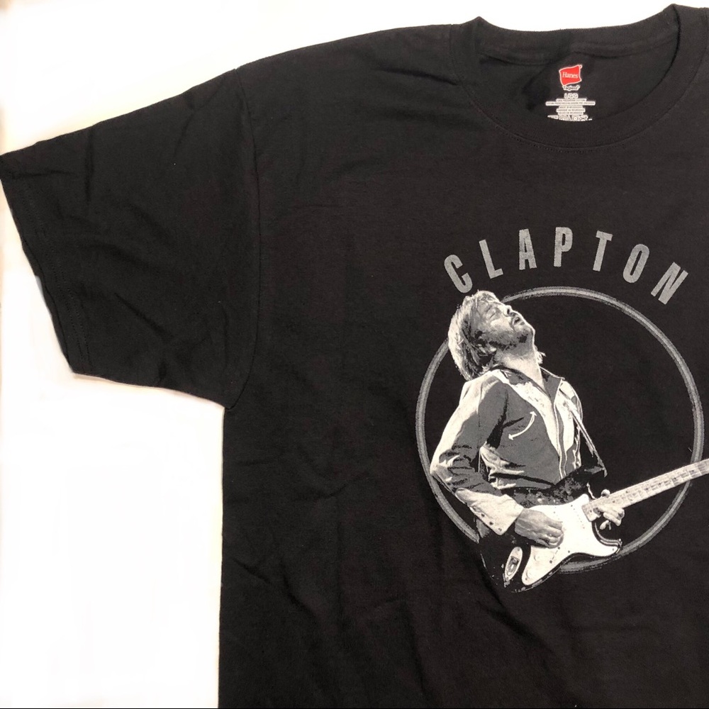 Eric Clapton Tour T-Shirt • Iconic 1974 Image • NWOT